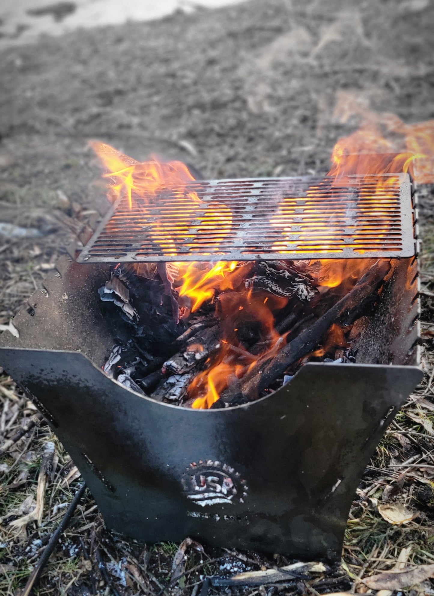 Nootka Portable Steele Fire Pit