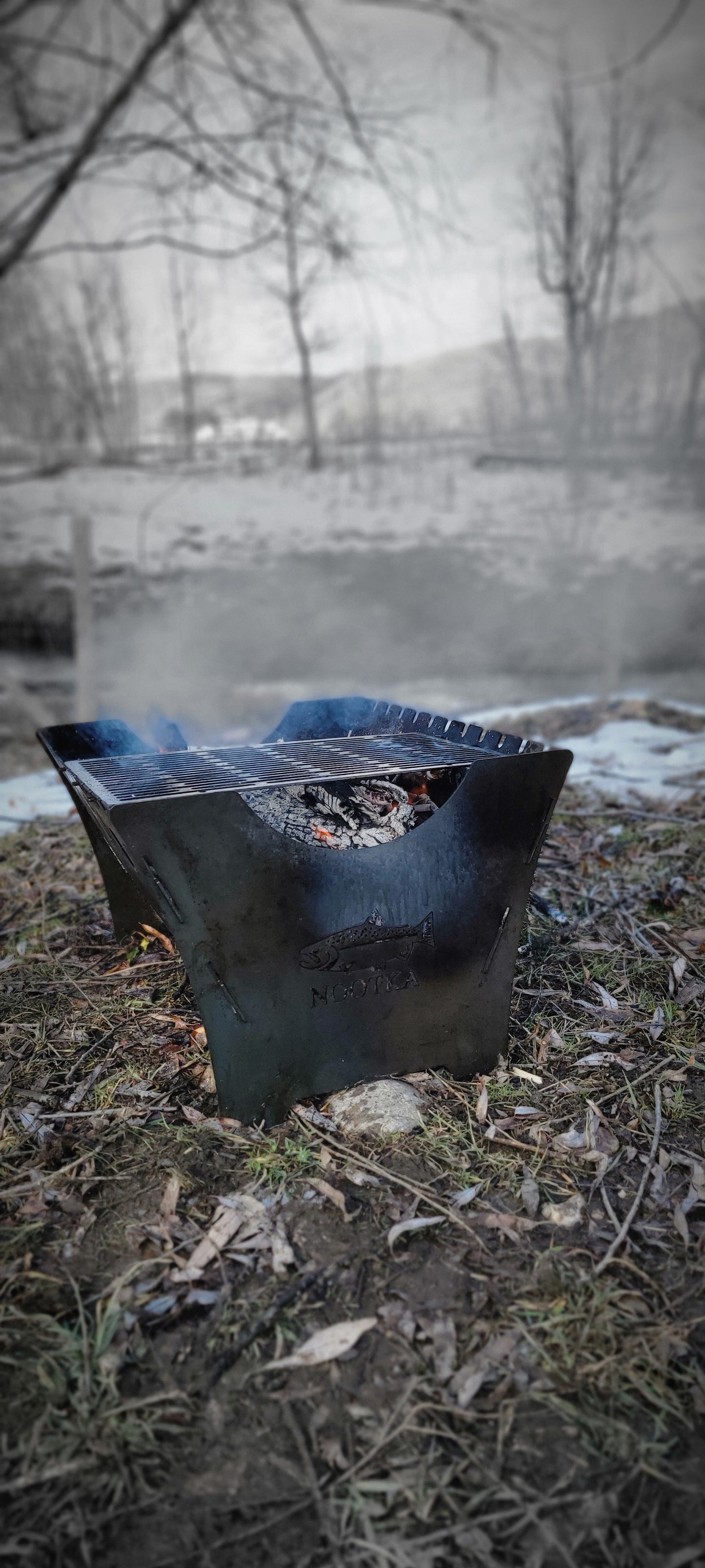 Nootka Portable Steele Fire Pit