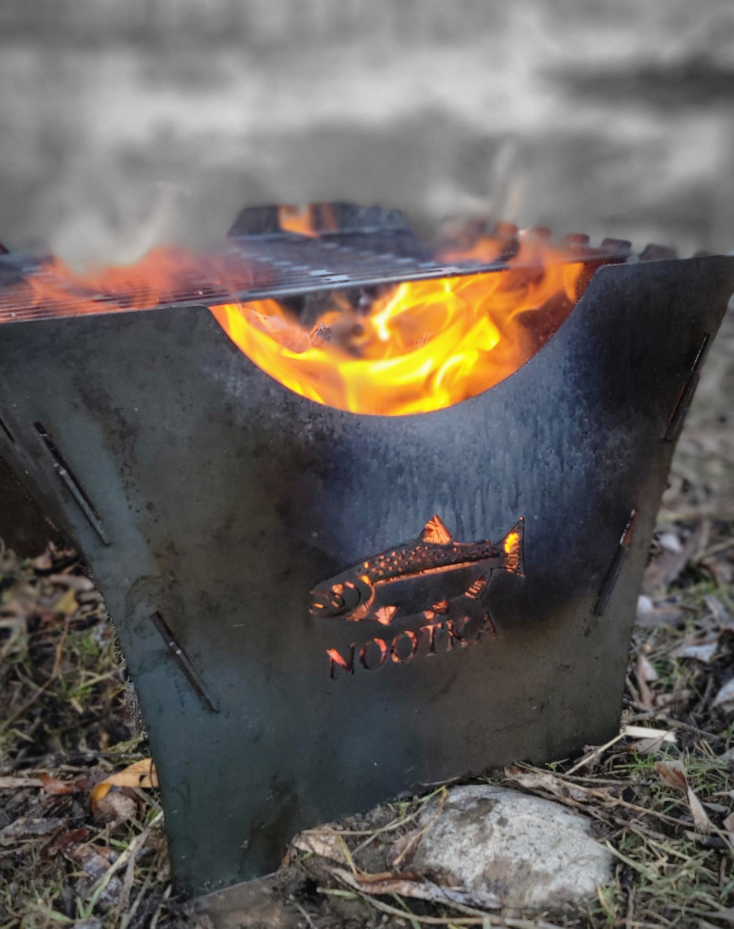 Nootka Portable Steele Fire Pit